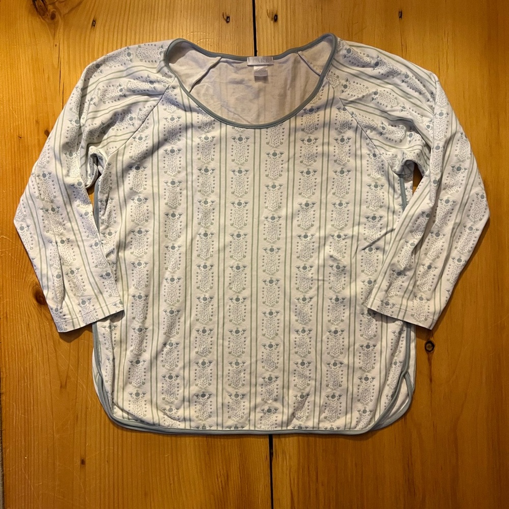 Lake pajamas Pima cotton top